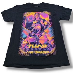 Marvel Shirt Size Medium Marvel Comics Thor Love And Thunder Graphic Print Shirt